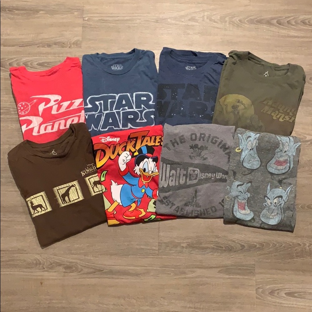 DISNEY T SHIRT LOT